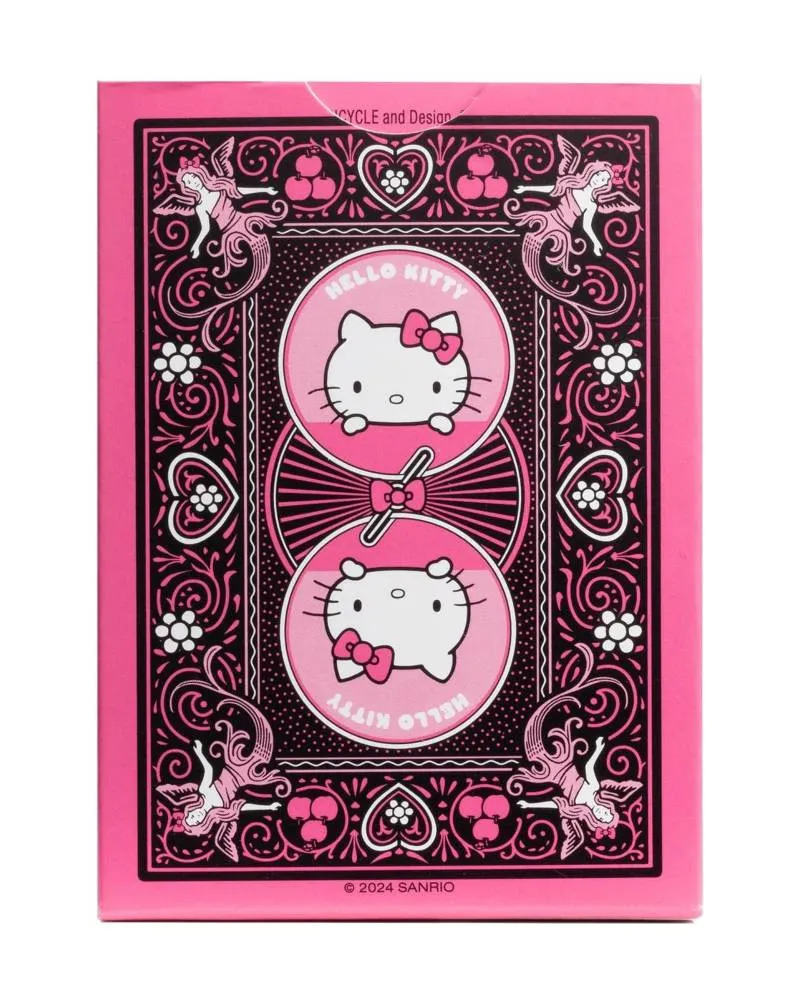 Karte Bicycle - Hello Kitty Black And Pink - Playing Cards 