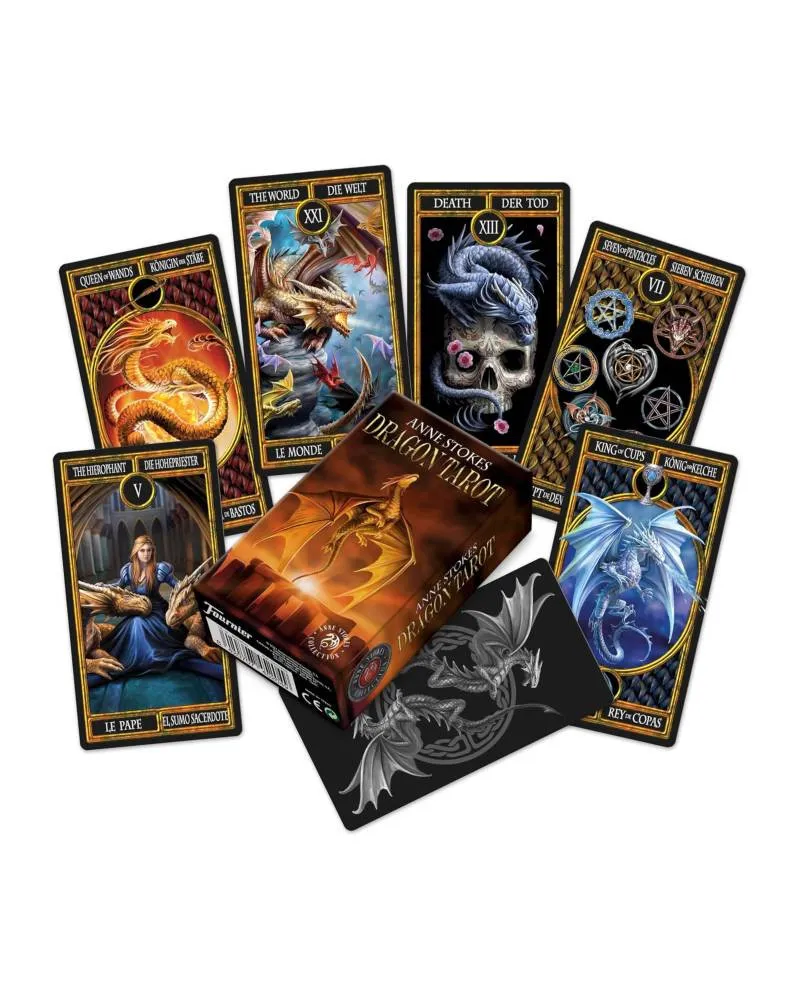 Karte Fournier - Tarot Dragon By Anne Stokes 