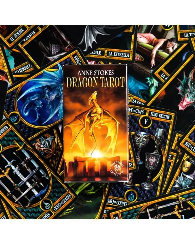 Karte Fournier - Tarot Dragon By Anne Stokes 