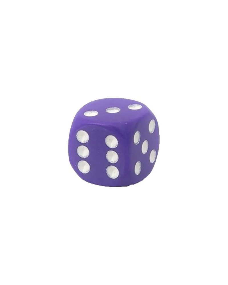 Kockice Chessex - Opaque - Purple & White - Dice Block (36) 12mm 