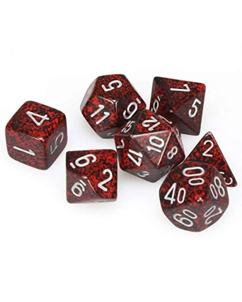 Kockice Chessex - Polyhedral - Speckled - Silver Volcano(7) 