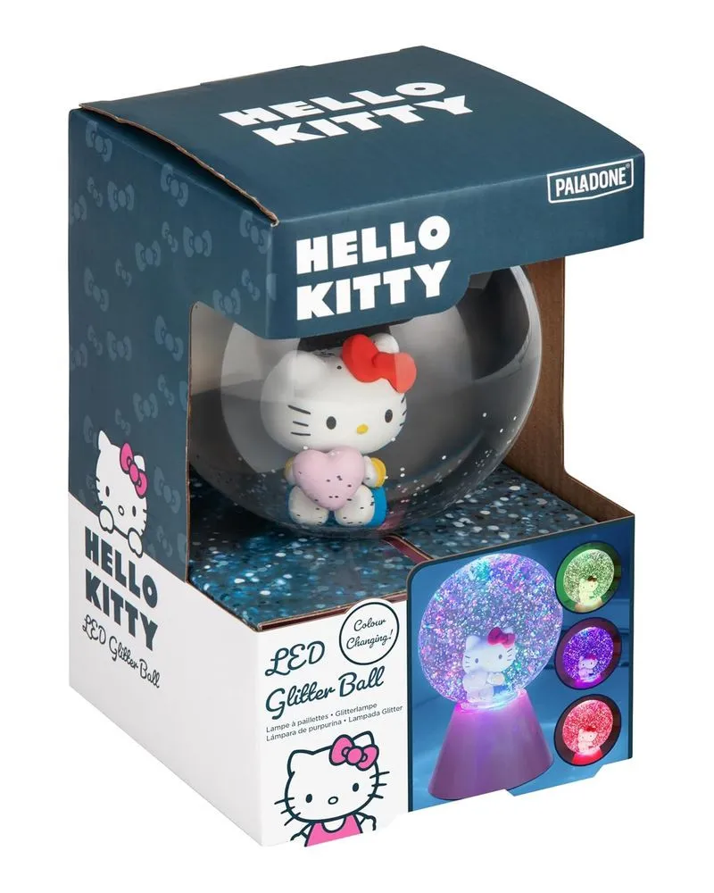 Lampa Snow Globe Paladone - Hello Kitty LED Glitter Ball 