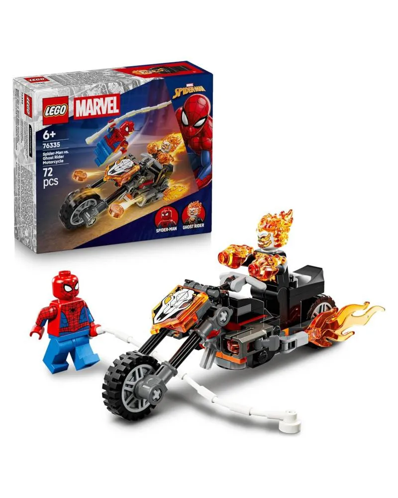 LEGO Marvel - Spider-Man Car Vs Ghost Rider Motorcycle 