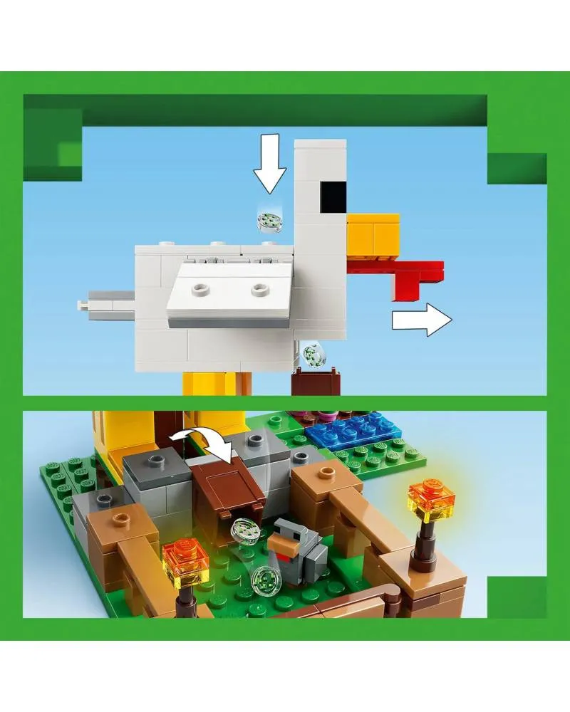 LEGO Minecraft - Minecraft Chicken Farm 