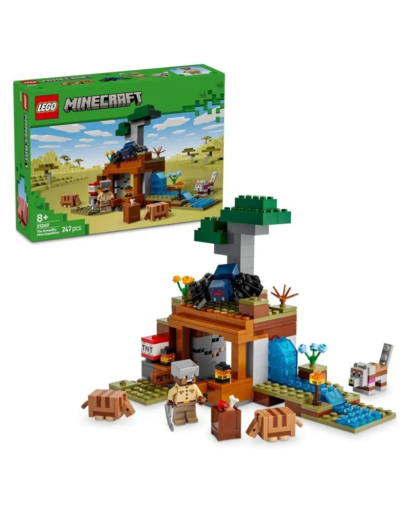 LEGO Minecraft - The Armadillo Mine Expedition 