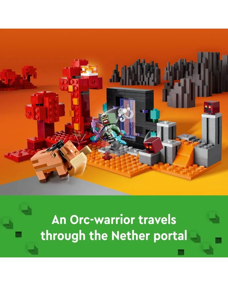 LEGO Minecraft - The Nether Portal Ambush 