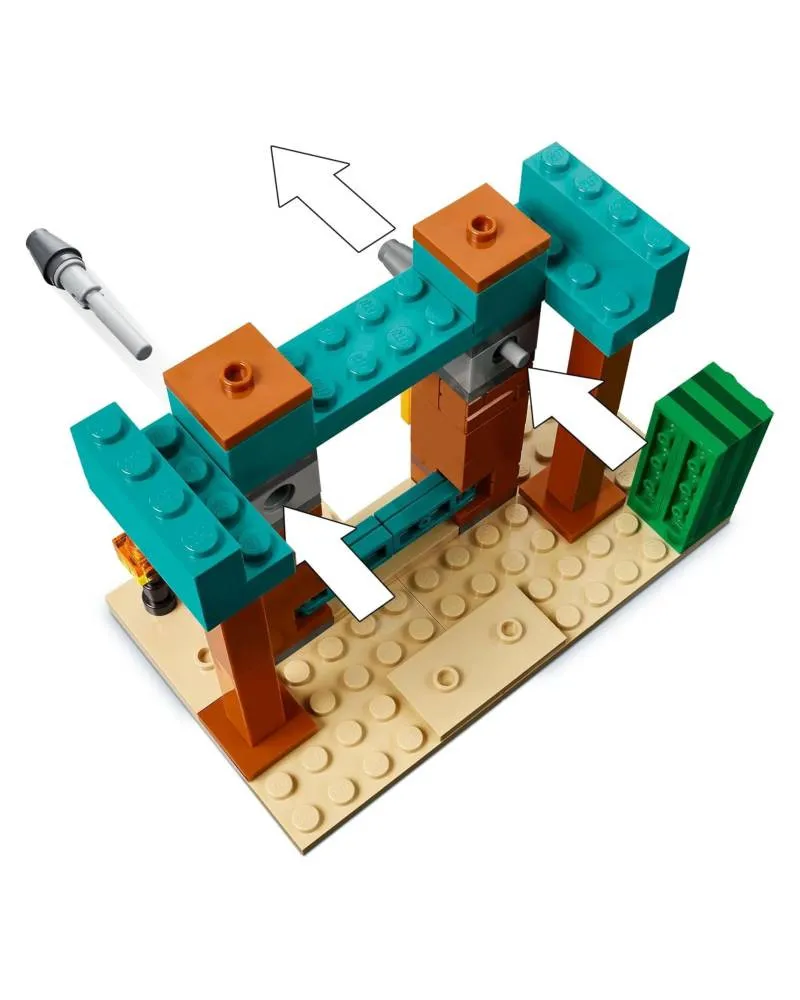 LEGO Minecraft - The Villager Desert Patrol 