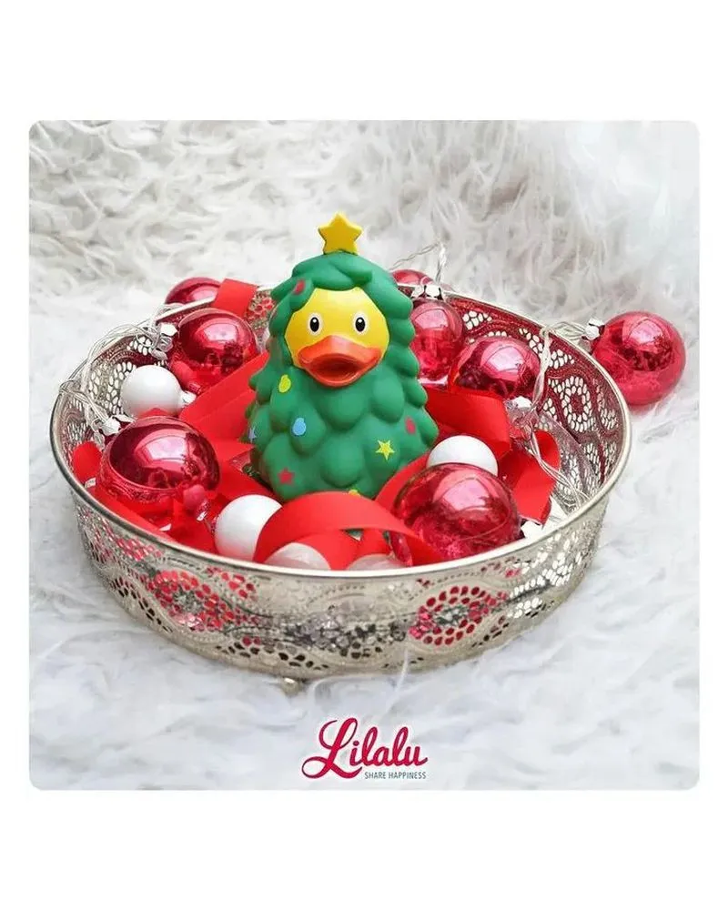 Lilalu Patkica - Christmas Tree - Rubber Duck 