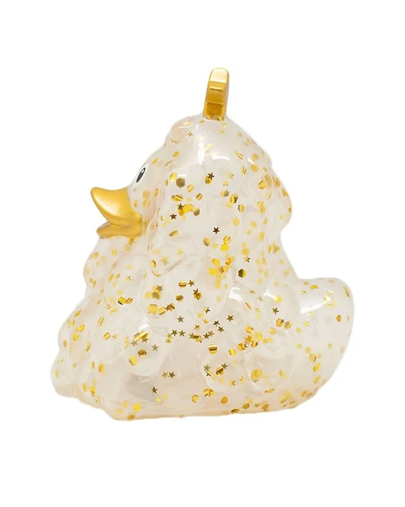 Lilalu Patkica - Gold Christmas Tree - Rubber Duck 