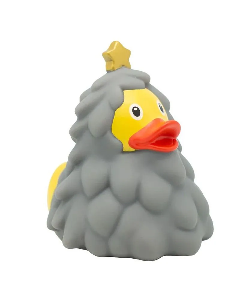 Lilalu Patkica - Grey Christmas Tree - Rubber Duck 