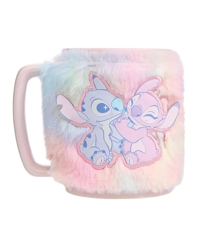 Čupava šolja Lilo & Stitch - Stitch and Angel - Fuzzy Mug 