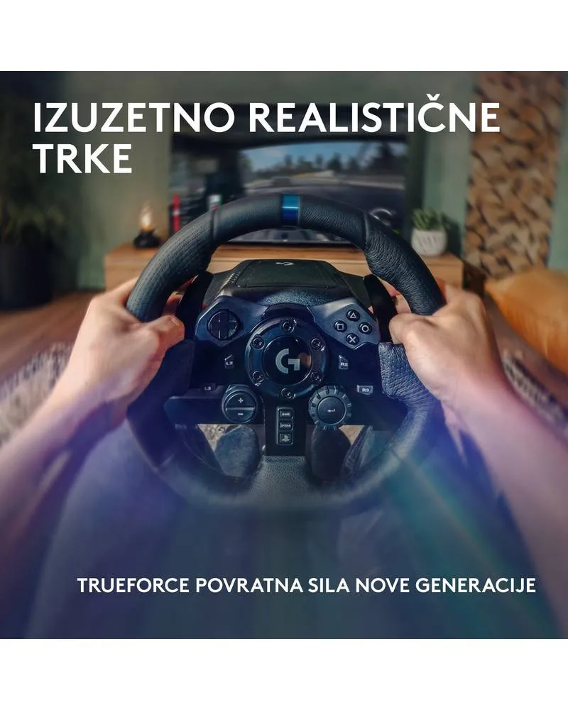 Volan Logitech G923 Trueforce Racing Wheel + Shifter 