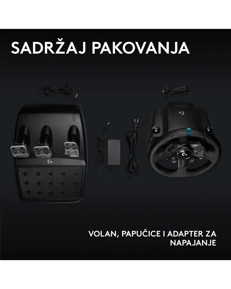 Logitech G923 Trueforce Racing Wheel Volan 