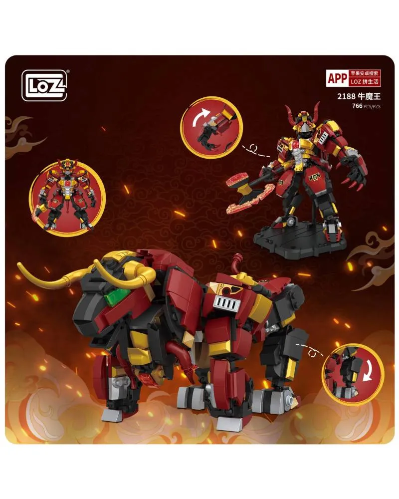 LOZ Micro Block - Keep Fit - Bull Demon King 