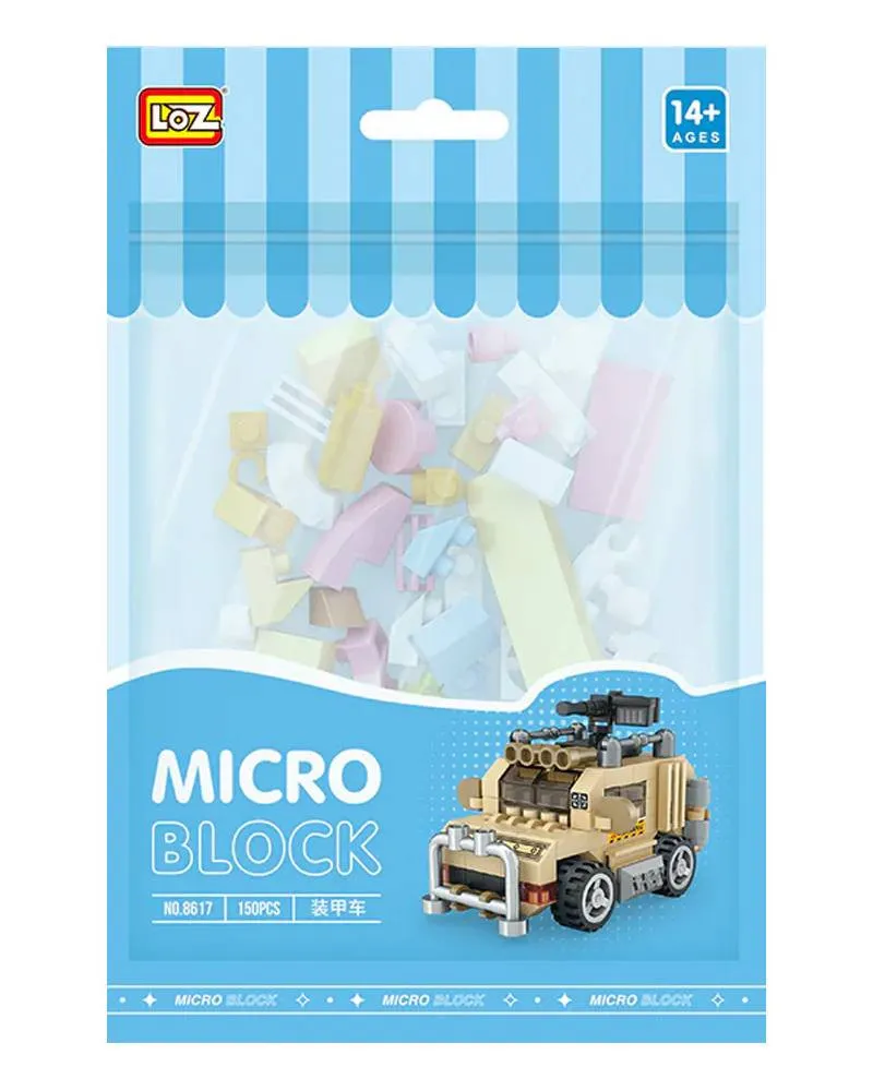LOZ Micro Block - Machine Gun Truck 