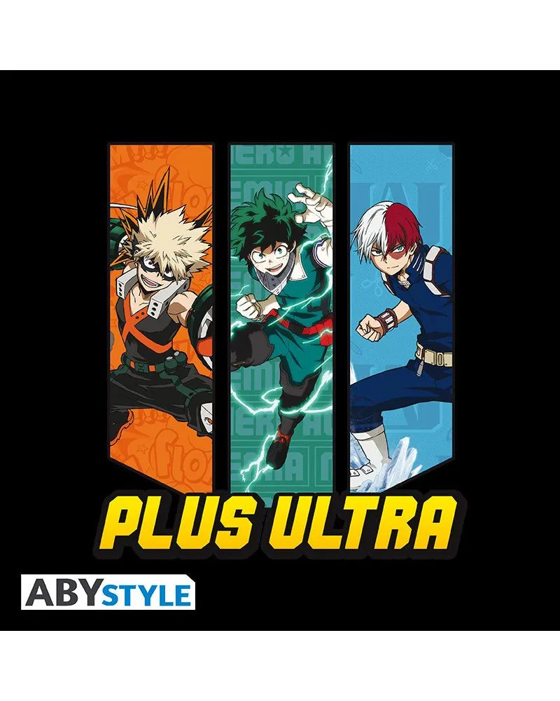 Majica AbyStyle My Hero Academia - Trio Of Heroes - L 