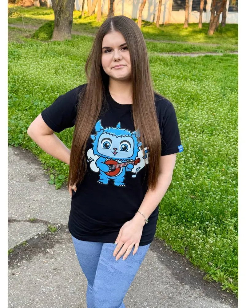 Majica Muzički Ćaki Black - Novke i Šmigićka - 10 