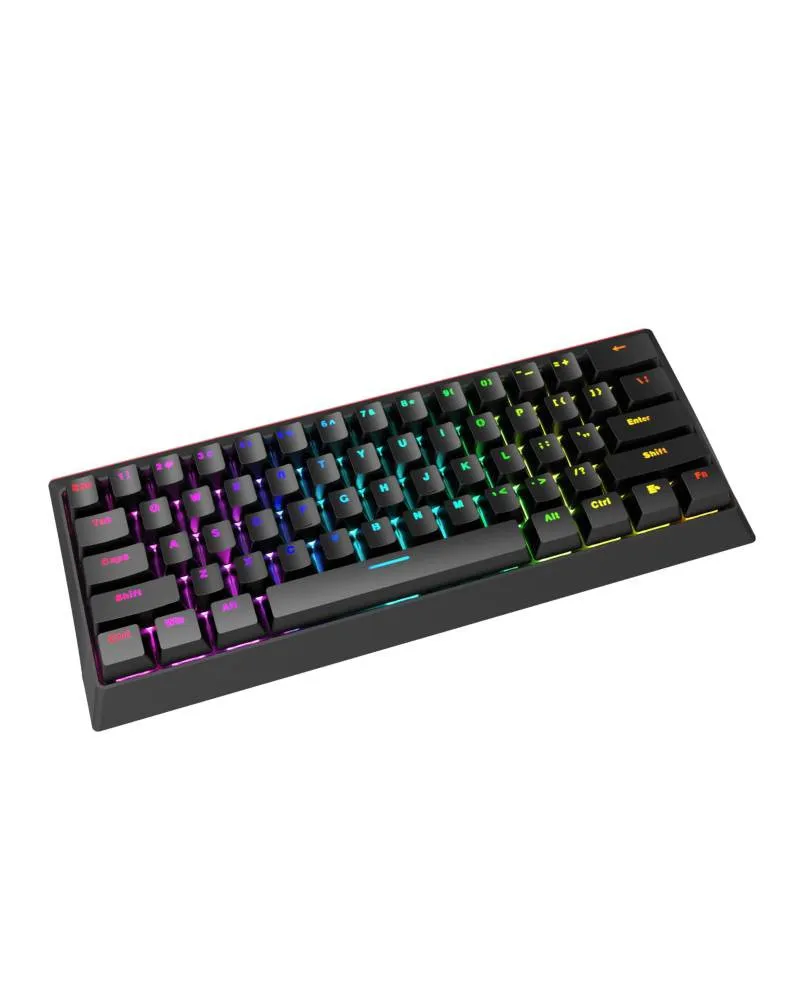 Tastatura Marvo Hecate 61R KG962G 60% Red Switch - Black 