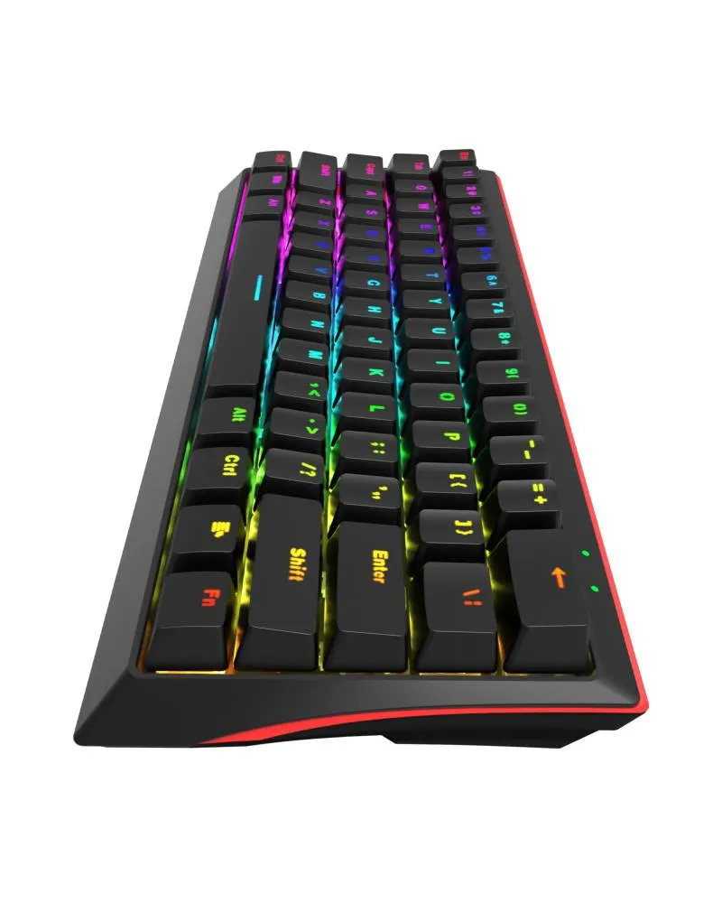 Tastatura Marvo Hecate 61R KG962G 60% Red Switch - Black 
