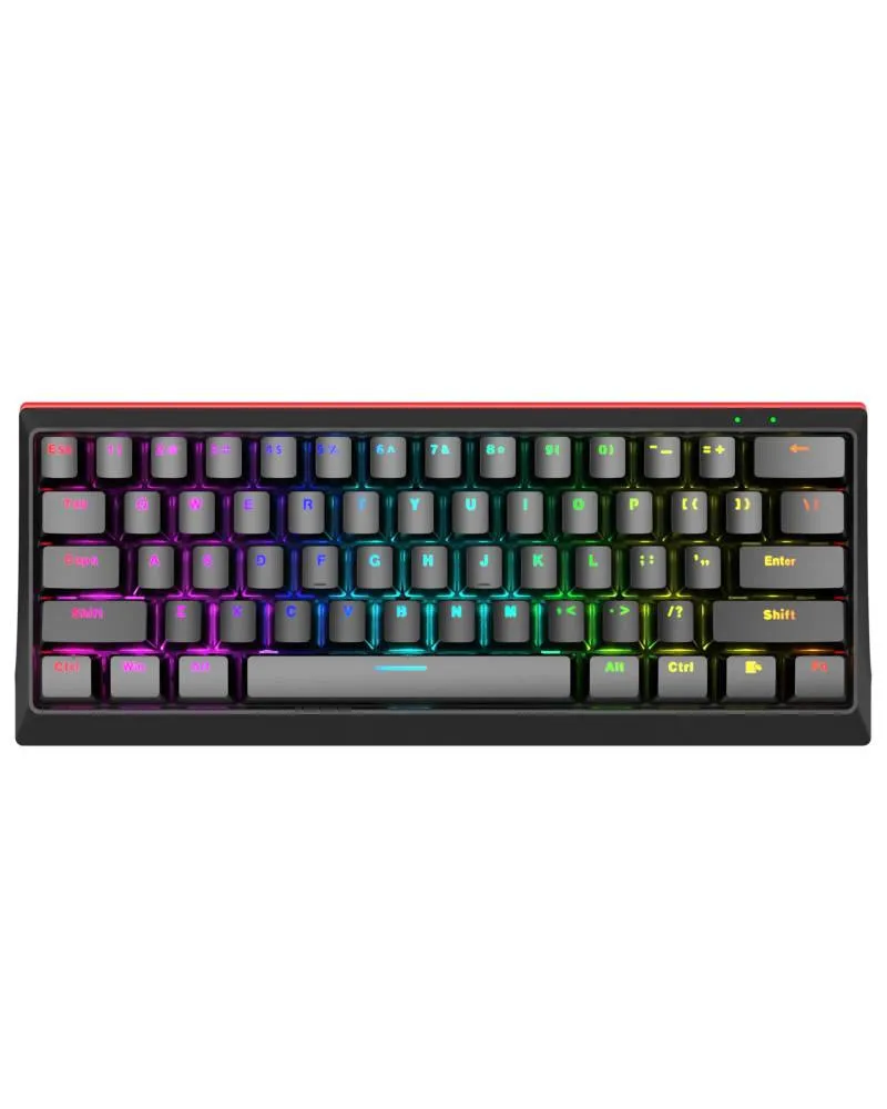 Tastatura Marvo Hecate 61R KG962G 60% Red Switch - Black 