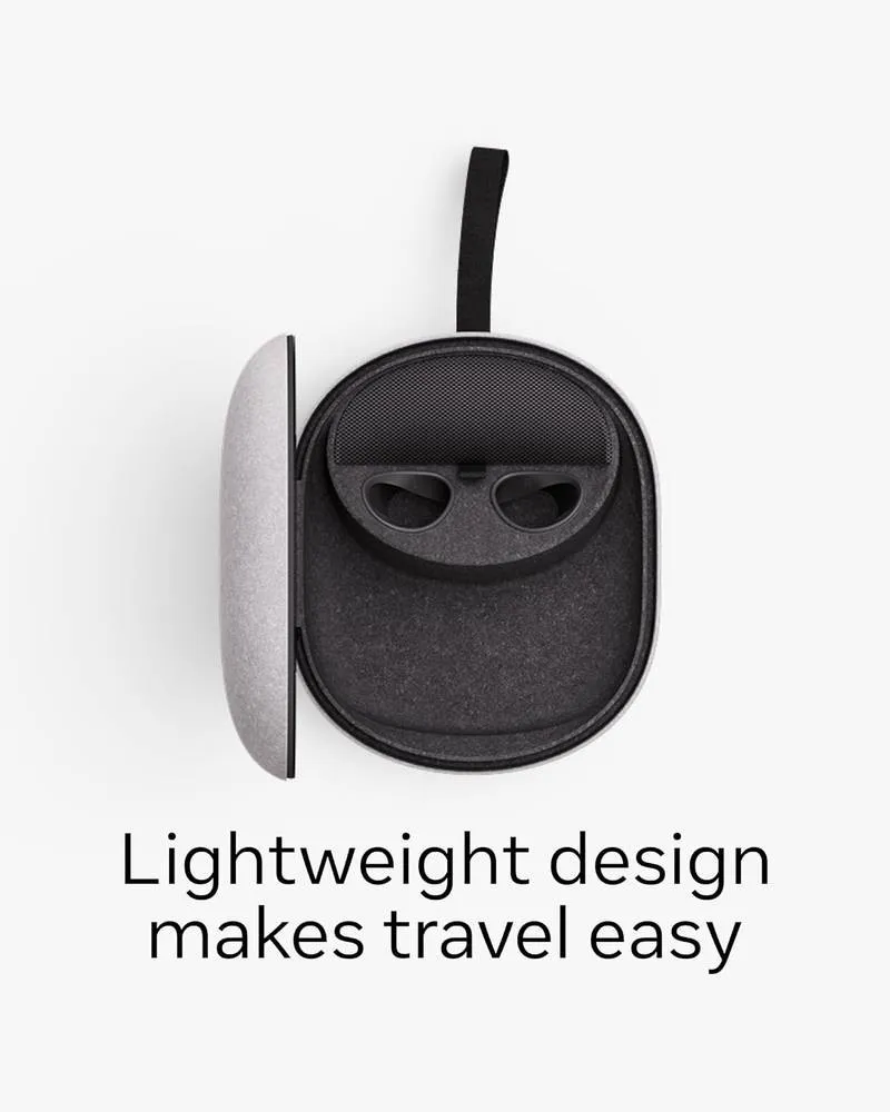 Compact Carrying Case For Meta Quest 3 & 3S 