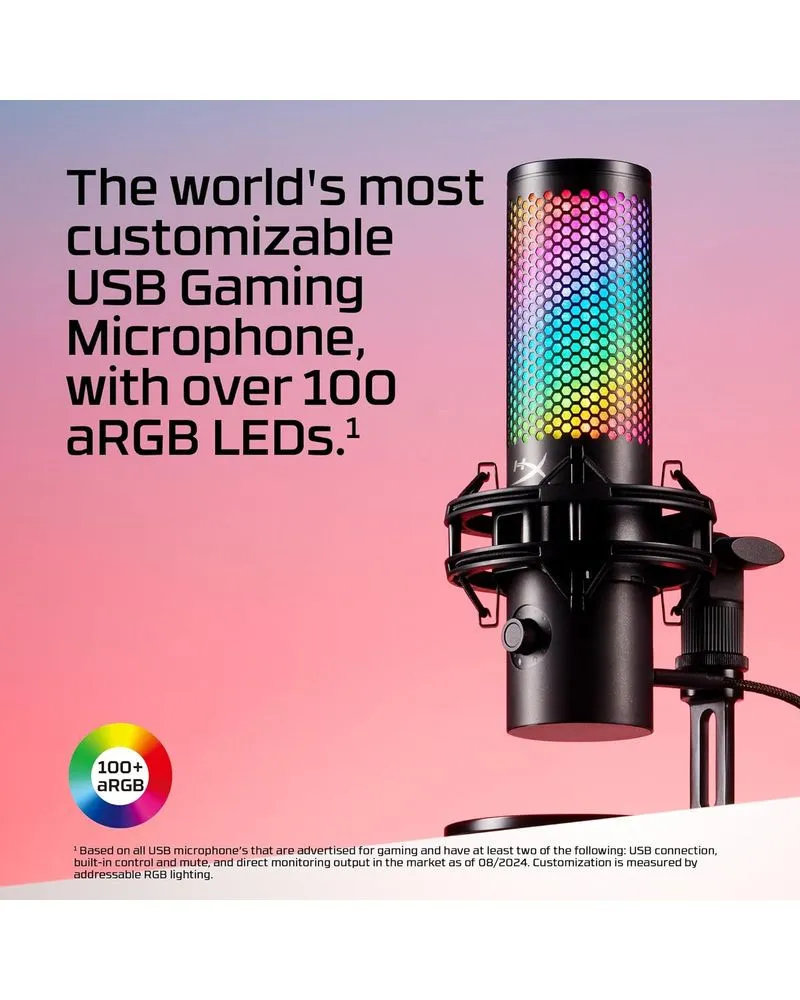 Mikrofon HyperX QuadCast 2S RGB - Black 
