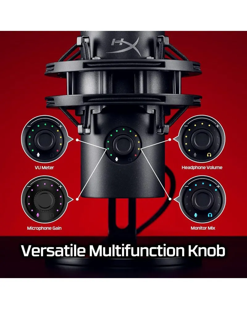 Mikrofon HyperX QuadCast 2S RGB - Black 