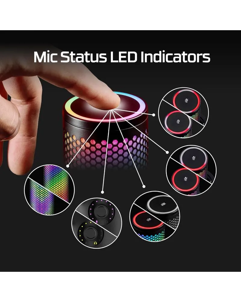 Mikrofon HyperX QuadCast 2S RGB - Black 