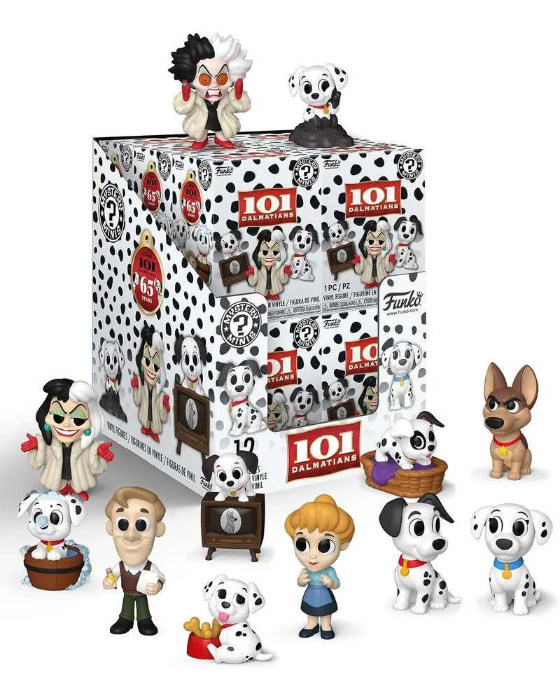 Mini Figures Funko Disney - 101 Dalmatian - Mistery Minis 
