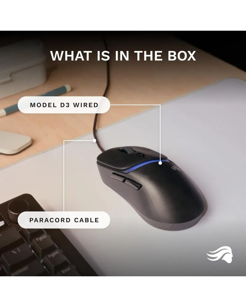 Miš Glorious Model D3 - Black 