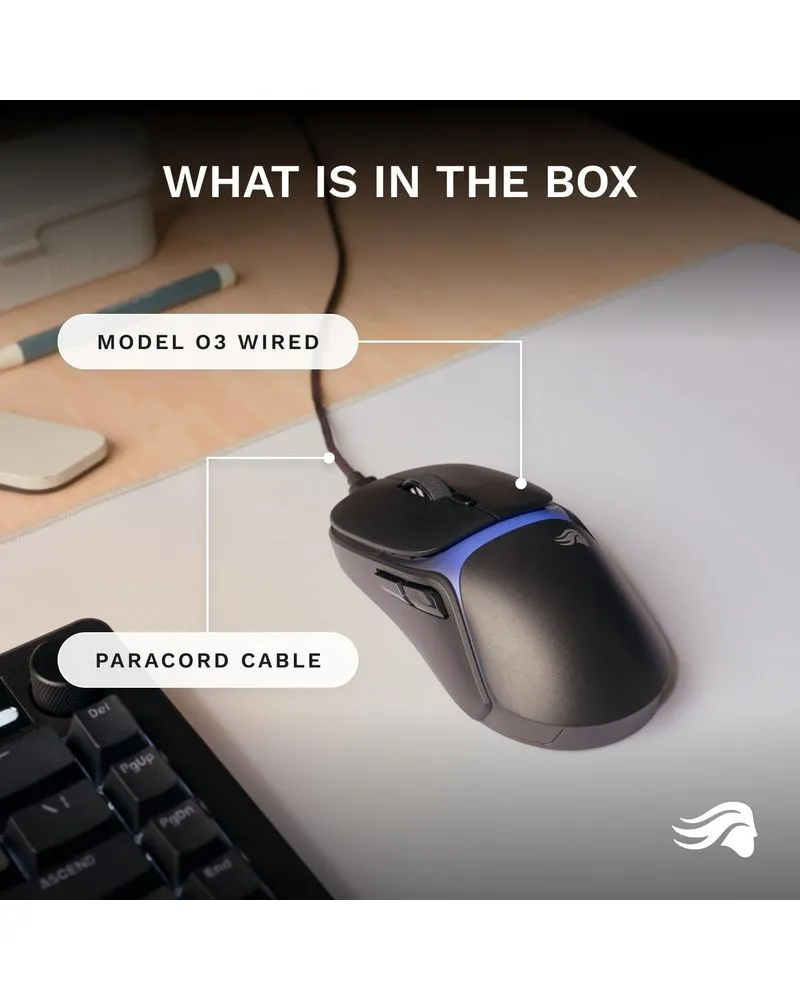 Miš Glorious Model O3 - Black 