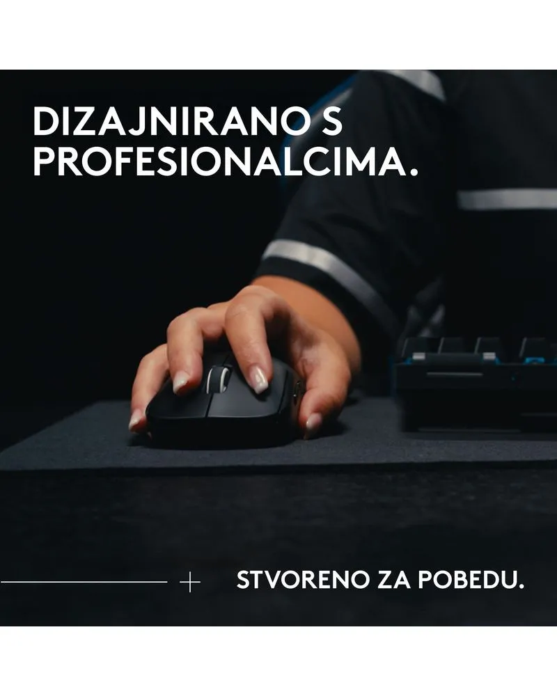 Miš Logitech G PRO X Superlight Wireless v2 SE - Black 