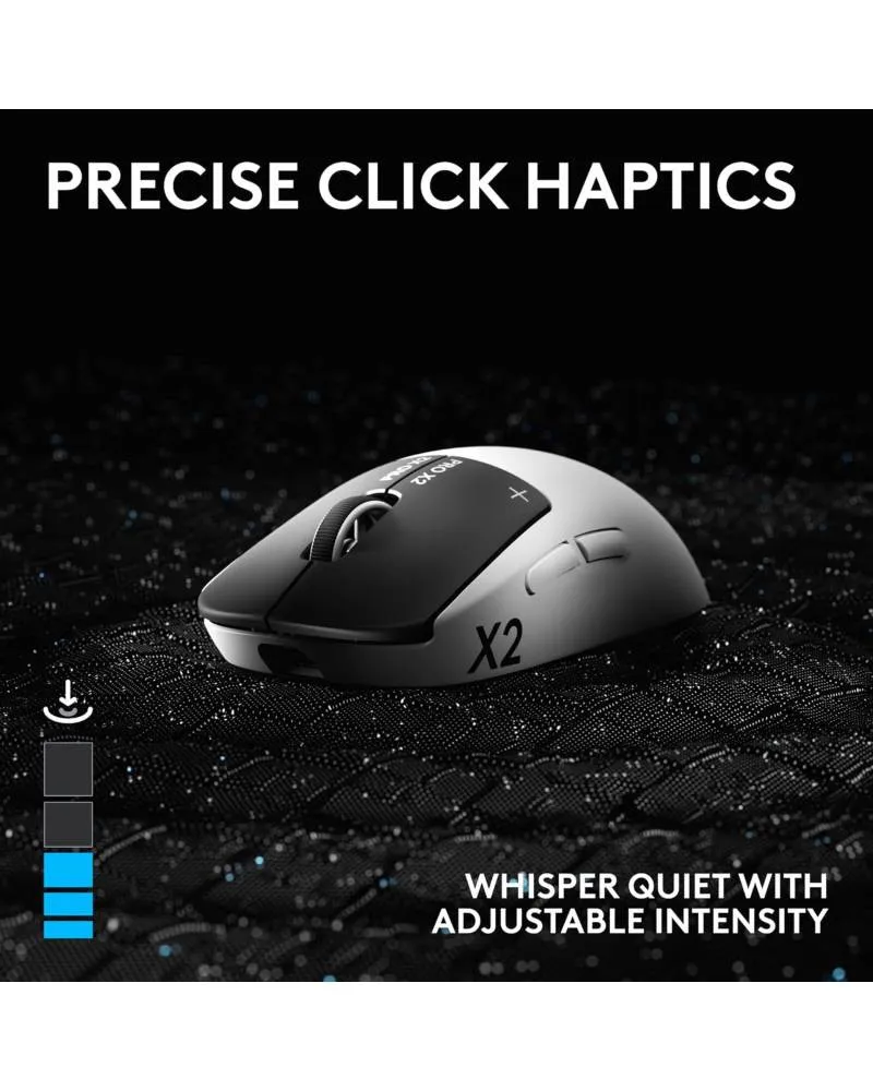 Logitech G PRO X2 SUPERSTRIKE Wireless Miš - Black 