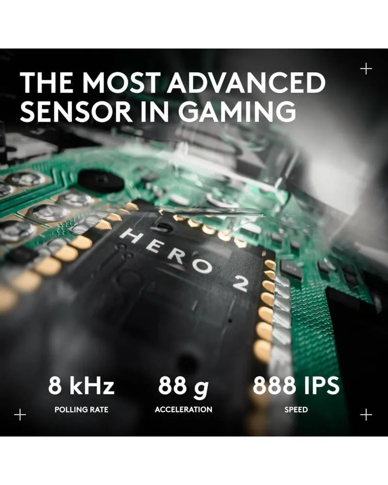 Logitech G PRO X2 SUPERSTRIKE Wireless Miš - Black 