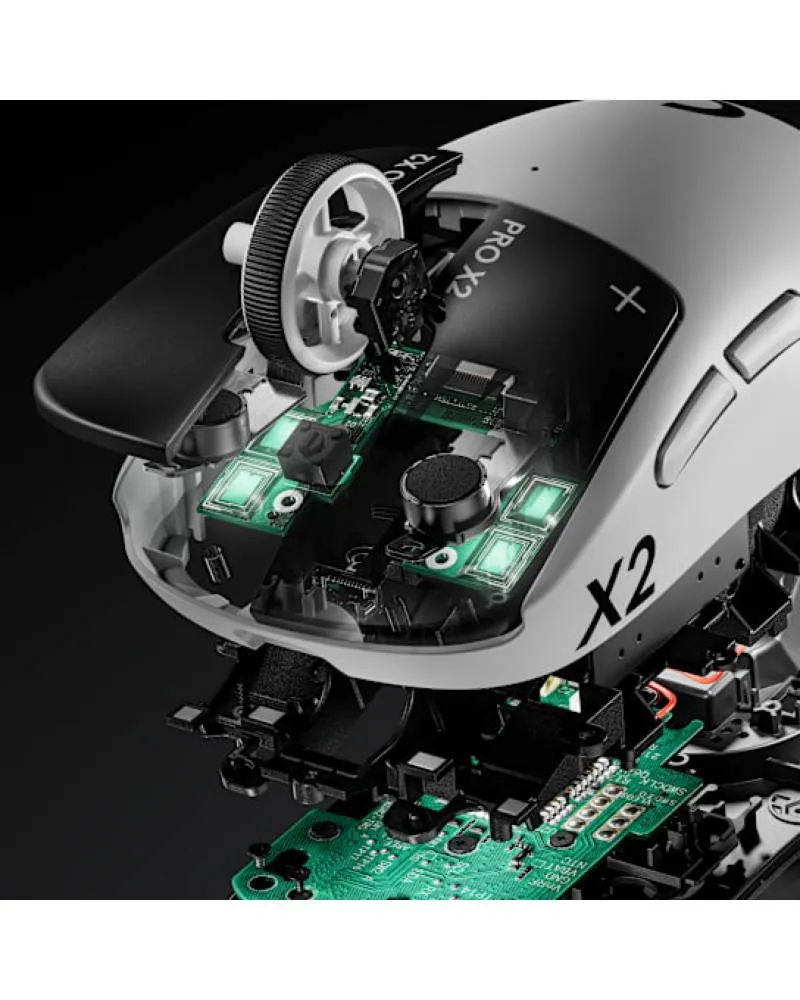 Logitech G PRO X2 SUPERSTRIKE Wireless Miš - Black 