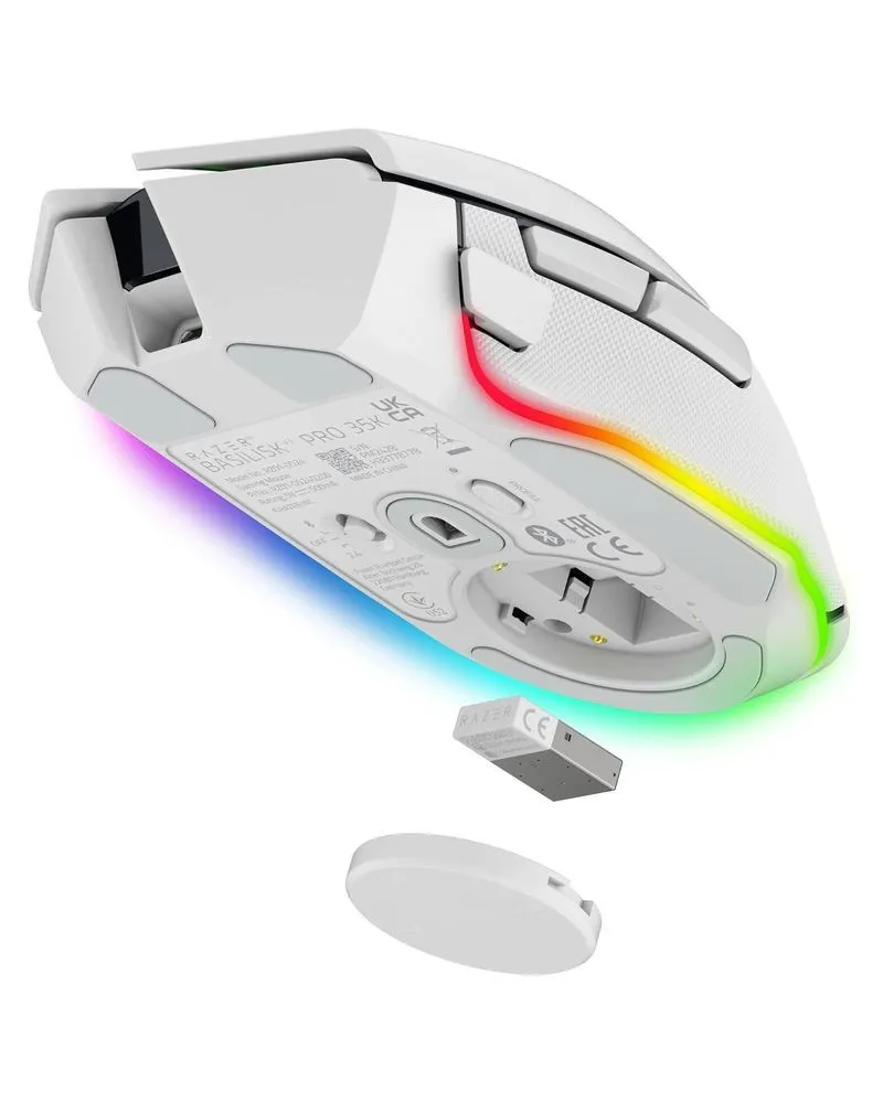Miš Razer Basilisk V3 Pro 35K Wireless - White 