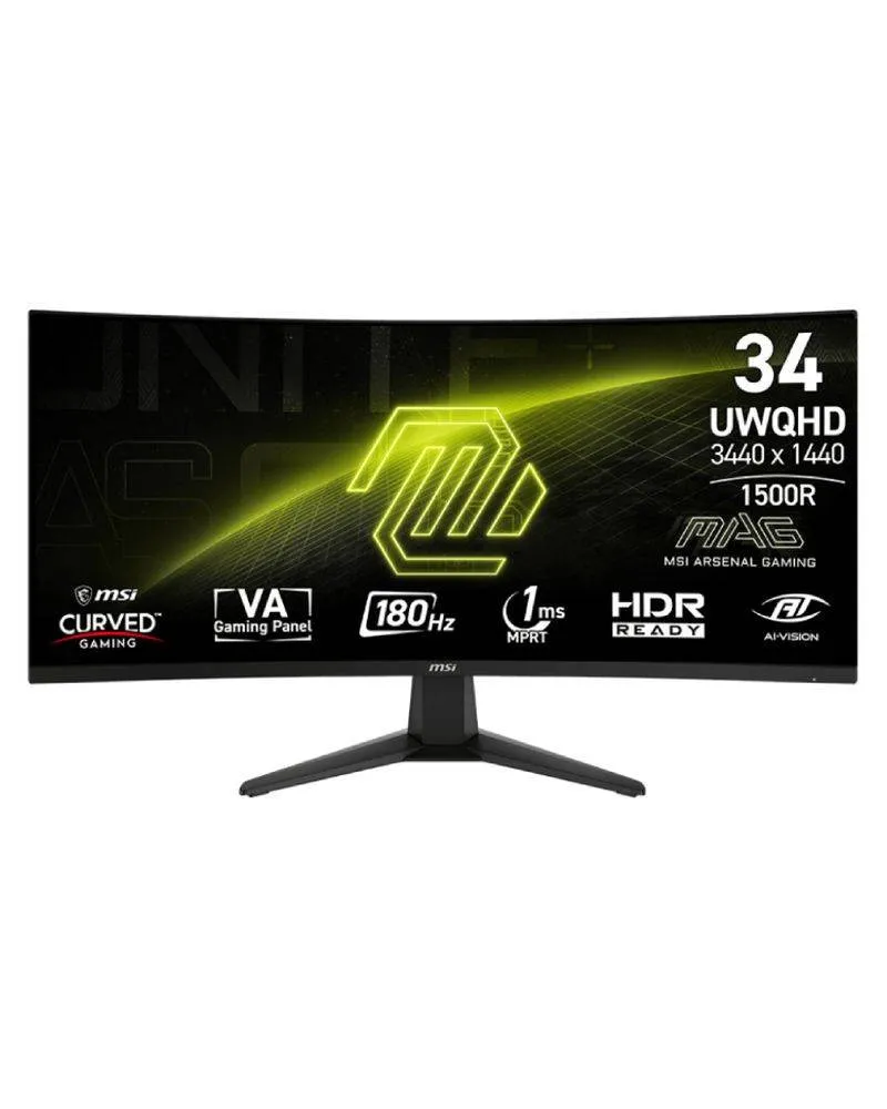 Monitor MSI MAG 34'' VA 346CQ Black 