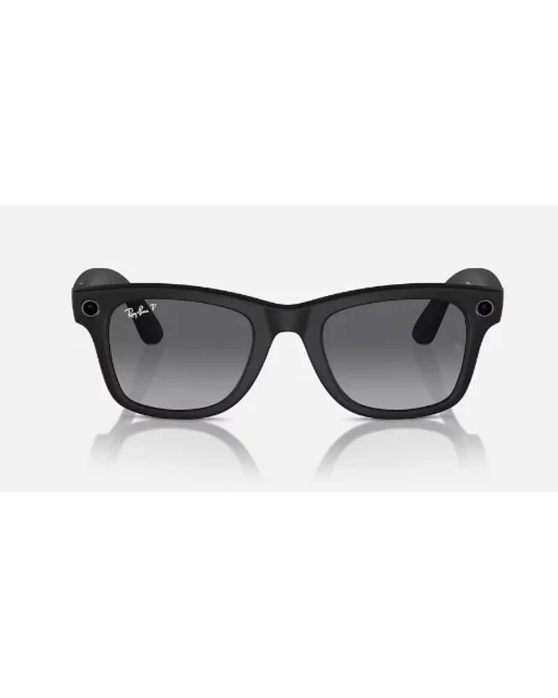 Naočare Ray Ban Meta Wayfarer - Black Graphite - Polar 