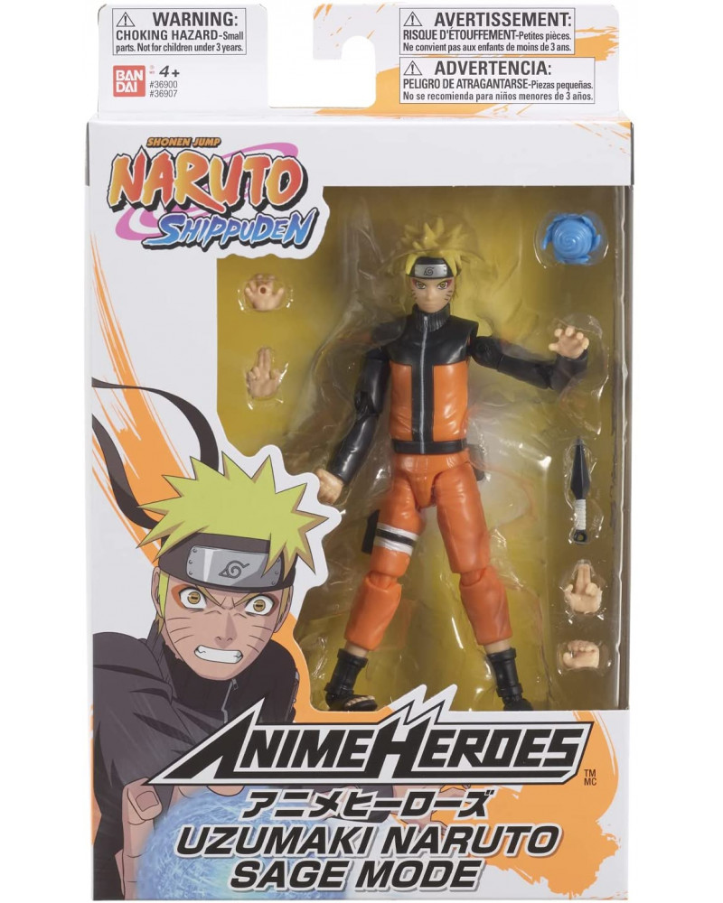Action Figure Naruto Shippuden  - Uzumaki Naruto - Sage Mode 