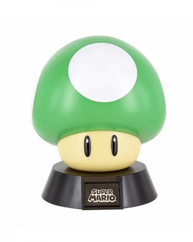 Lampa Paladone Icons - Super Mario Bros - 1Up Mushroom Green 