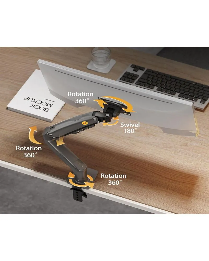 Nosač za monitor - North Bayou F80 - Crni 