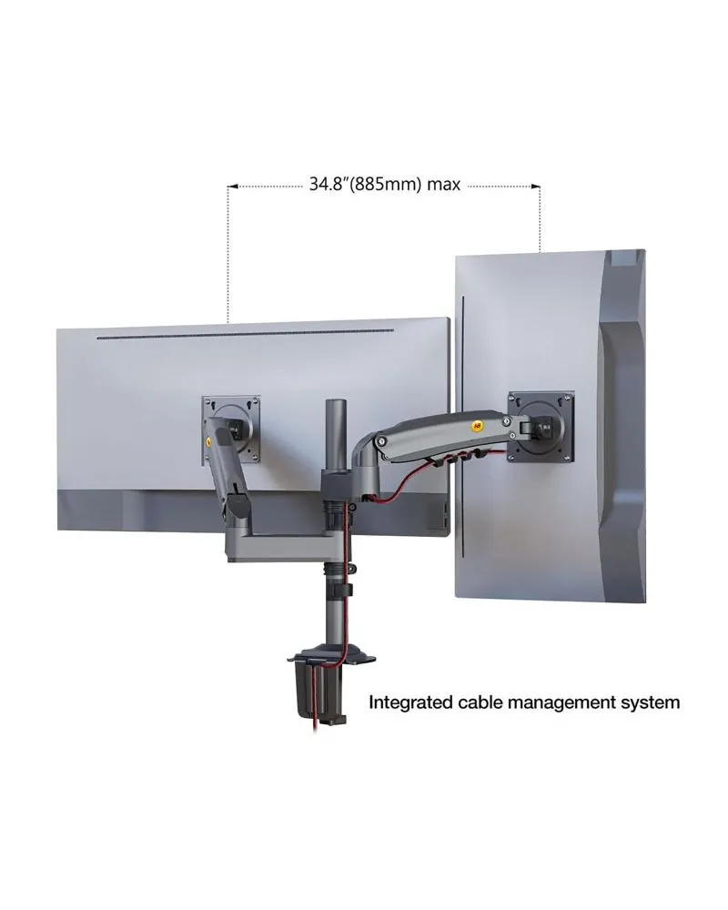 Nosač za monitor - North Bayou H180 - Crni 
