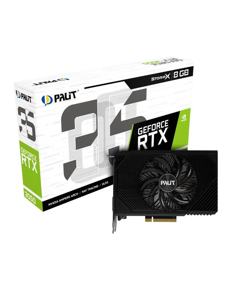 PALIT Grafička karta nVidia GeForce RTX 3050 8GB 128bit RTX3050 StormX 