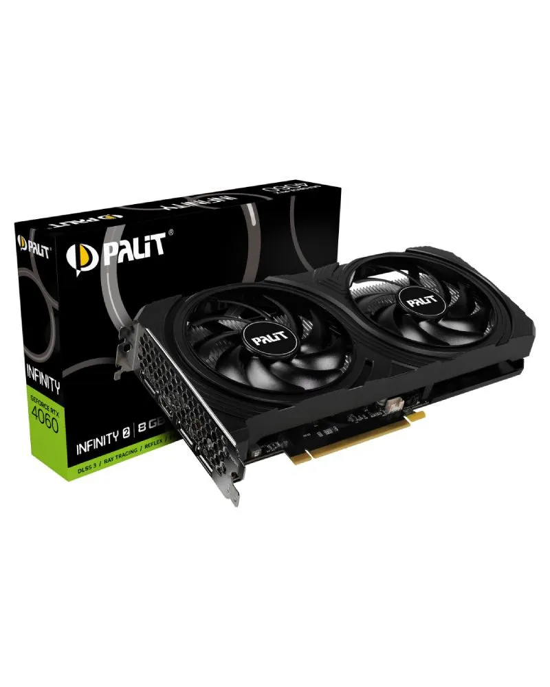 PALIT Grafička karta nVidia GeForce RTX 4060 8GB 128bit RTX4060 Infinity 2 