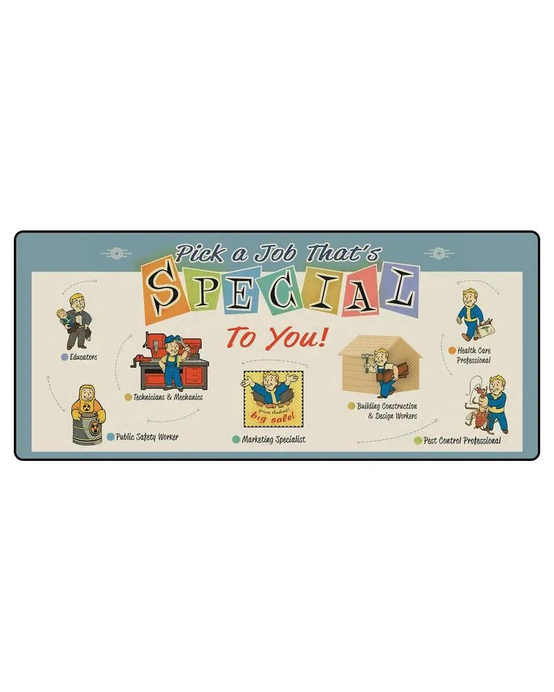 Podloga Fallout - Pick A Job That's SPECIAL To You! XXL 