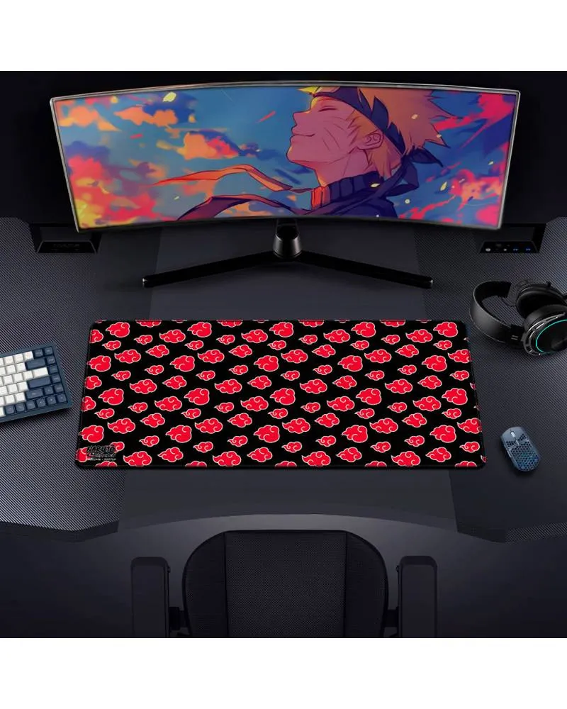 Podloga Naruto Shippuden - Akatsuki Clouds - XL Desk Pad 