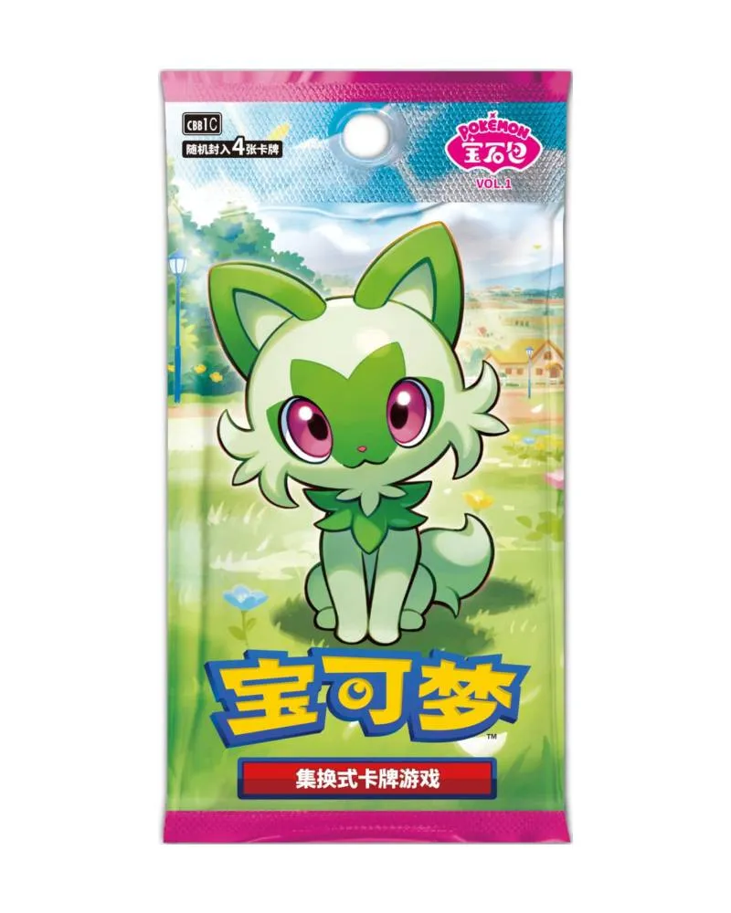 Društvena igra - Pokemon - TCG Gem Pack - Badge Set & Booster Pack - Chinese 