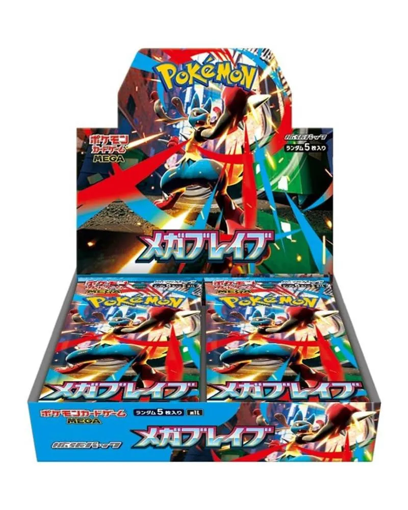Društvena Igra - Pokemon - TCG Mega Brave Booster Pack- JPN 