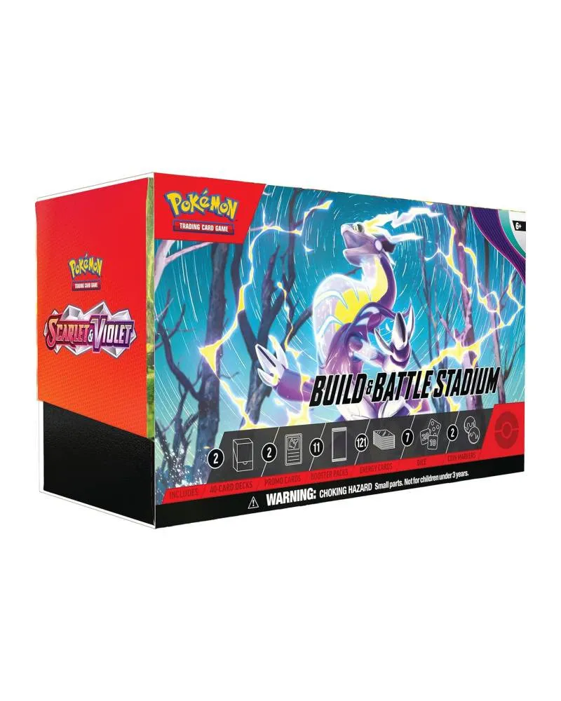 Društvena igra - Pokemon - TCG Scarlet & Violet - Build Battle Stadium Box 