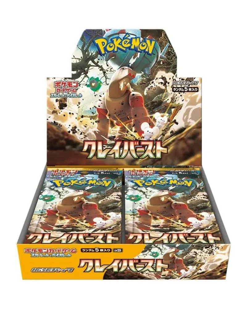 Drustvena igra - Pokemon TCG - SV2D - Clay Burst Booster Pack JPN 